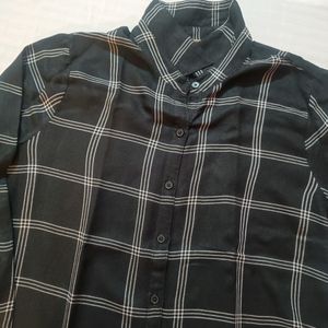 Black Check Shirt