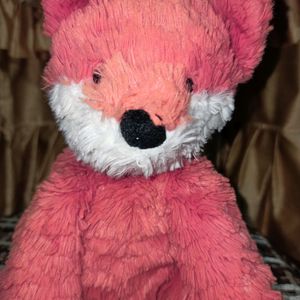 Pink Fox Plushie