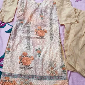 New Kurti Set With Dupatta