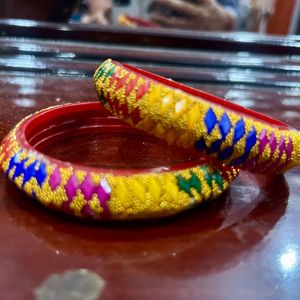 Bangle #set of two#multicolor