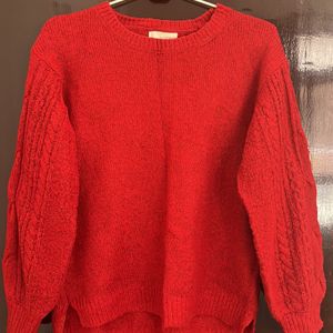 Red Comfy Sweater