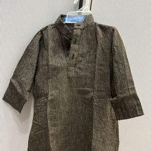 Black Striped Kurta For 2/3 Year Boy’s