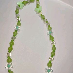 Green Bead Necklace