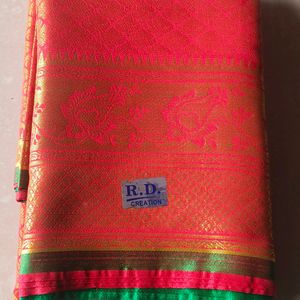 Kathapadri Banarasi Saree Perfect Elegance