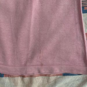 ANN TAYLOR WOMENS PINK TSHIRT