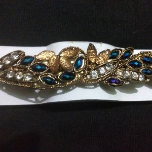 Beautiful Peacock Diamond Color Hair Clip