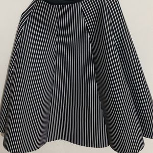 Black & White Lining Skirt