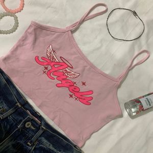 PRICE DROP! barbiecore pink spaghetti top⋆𐙚₊˚⊹♡