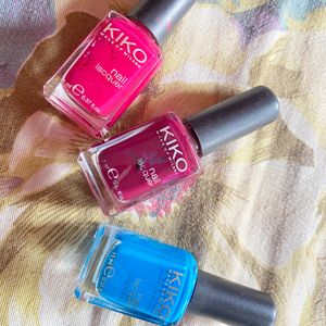 Kiko nail lacquer Set Of 3