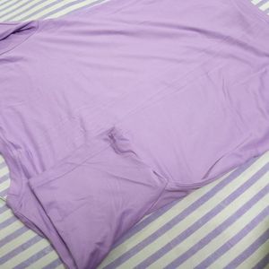 Printed Lavender T-shirt for Women.