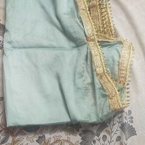 Designer Kurta With Pant & Big Dupatta New Conditi