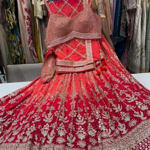 Wedding Wear Lehanga Choli. Select Any One Clr