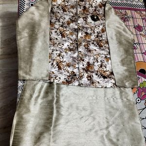 Men Jacket Kurta Pyjama Set