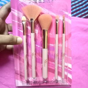 NY Bae Pro Makeup Brush Set Of 5 Bruss