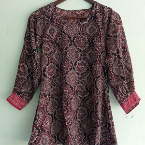 Cotton Ajrakh Top