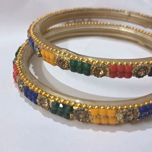 Multicolor  Bangal Kada Two