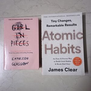 Atomic Habits & Girl In Pieces | 02 Books |