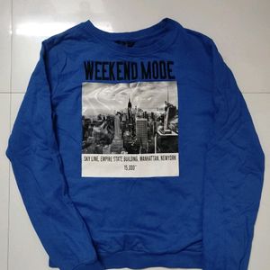 New Blue Sweatshirt