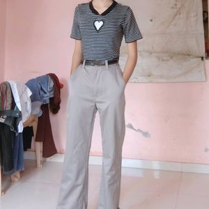 Bootcut Cotton Pant