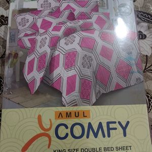 Amul King Size Bedsheet On Very High Discount