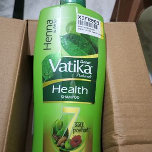 DABUR VATIKA Health Shampoo, With 7 natural