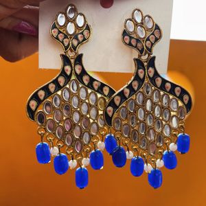 Blue ethnic Earrings