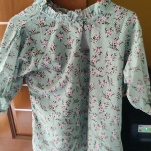 High Neck Top In New Condition