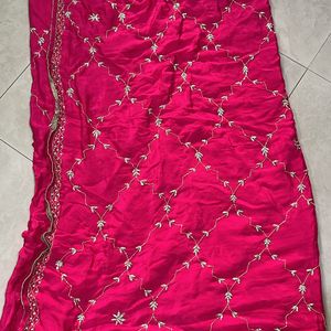 Partywear  Boutique Pink Saree