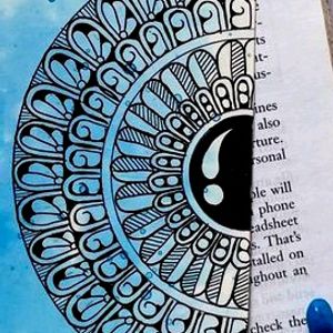 Handmade Mandala Bookmarks