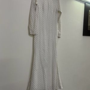 White Ethnic Gown