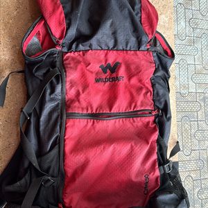 Wildcraft Red & Black Backpack