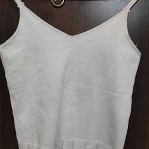 Beautiful Tank Top With Embroidery