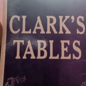 CLARK, S TABLES SCIENCE DATA BOOK