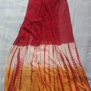 Cotton Kurta With Chiffon Dupatta