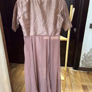 Indya Mauve Kurta With Skirt