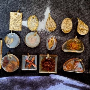 16 Resin Locket/ Pendants