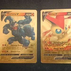 Gold Pokemon Cards