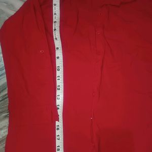 Formal/ Casual Red Shirt