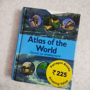 Atlas Of The World (Hardcover) ✨ ₹30 Discount