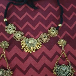 Golden Oxidized Jewellery Sets