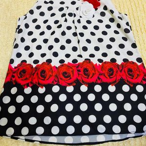 2 Pec Plazo Top Dress For Baby Girls