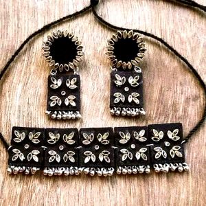 Fabric Jewelry Set No 37