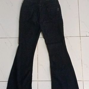 Black Bootcut Jeans