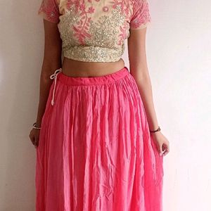 pink Lehnga For Women