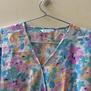 Floral Multicolour Cute Dress