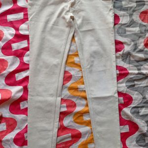 Crime White Skinny Jeans