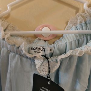 Powder Blue Top