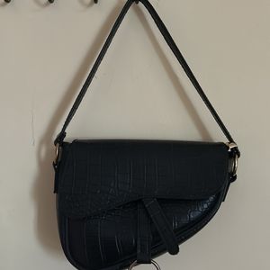 Black Satchel Bag