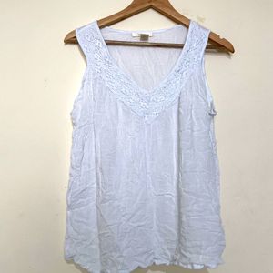 White Tank Top By Studio West