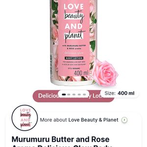 Love Beauty & Planet Body Lotion